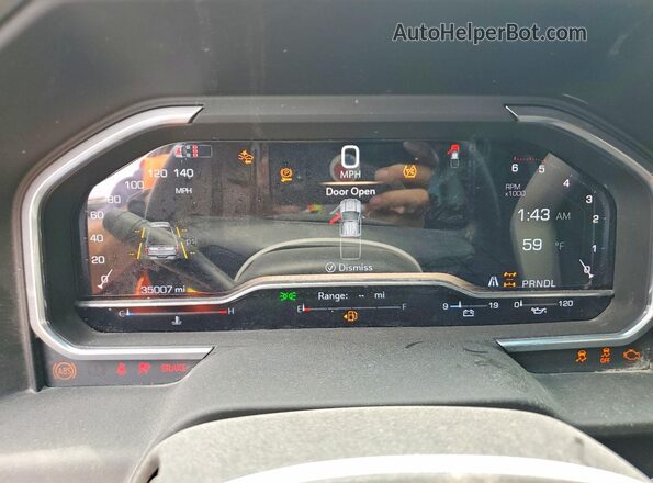 1GT49VEYXRF123804 2024 GMC SIERRA Black Widok zestawu wskaźników