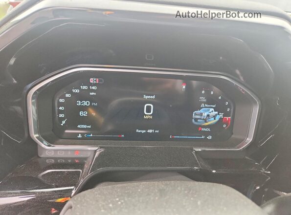 1GT4UME70TF173358 2026 GMC SIERRA Black ხელსაწყოთა პანელის ხედი