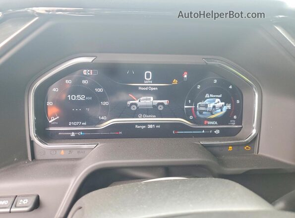 1GT4UPEY6SF119474 2025 GMC SIERRA Gray Սարքավորումների վահանակի տեսք
