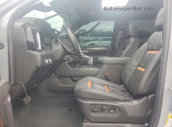 1GT4UPEY7SF288063 2025 GMC SIERRA Gray წინა სალონის ხედი