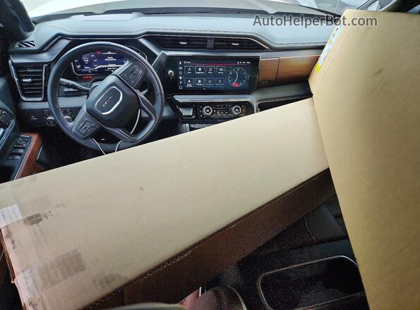 1GT4UXEY2SF235934 2025 GMC SIERRA White Առջևի վահանակի տեսք