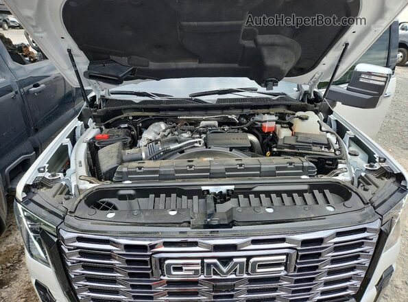 1GT4UXEY2SF235934 2025 GMC SIERRA White Սալոնի հետևի տեսք