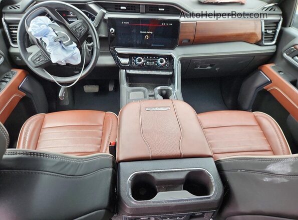 1GT4UXEY7SF258836 2025 GMC SIERRA Black Dashboard view