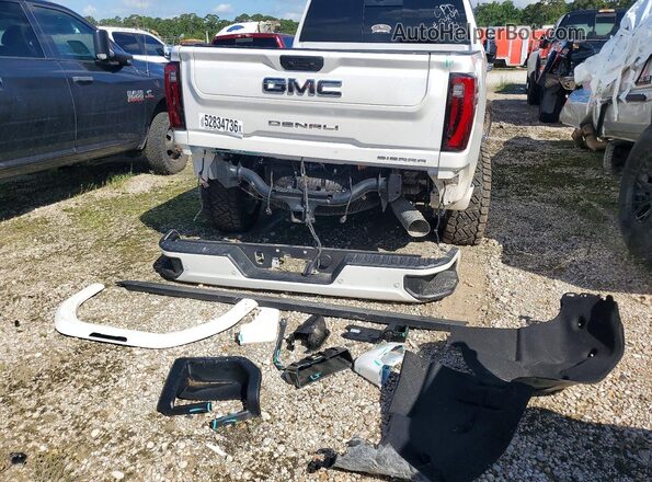 1GT4UXEYXSF290924 2025 GMC SIERRA White ძრავის განყოფილების ხედი