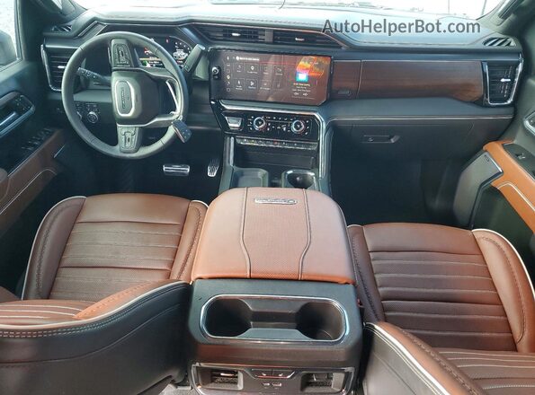 1GT4UXEYXSF290924 2025 GMC SIERRA White წინა პანელის ხედი