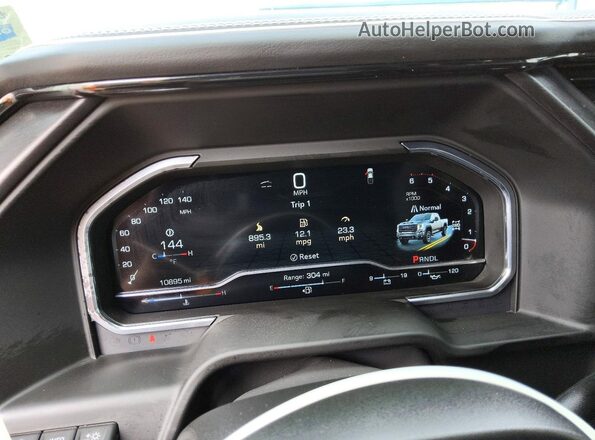1GT4UZEY0SF295657 2025 GMC SIERRA Серый Вид щитка приборов