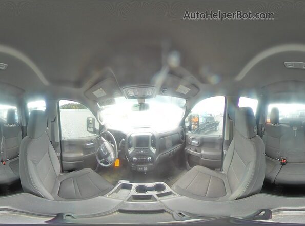 1GT59LE72NF224815 2022 GMC SIERRA White Vista de la etiqueta del VIN