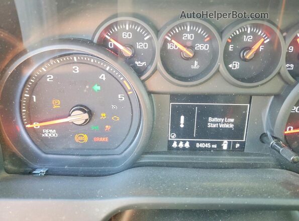 1GT59LEYXRF162482 2024 GMC SIERRA Белый Вид щитка приборов