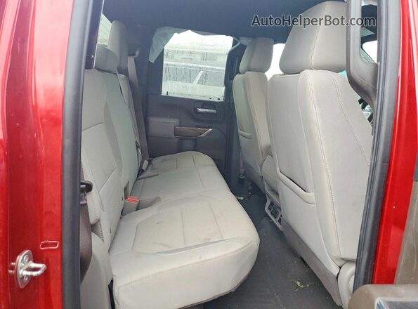 1GT59TEYXNF271583 2022 GMC SIERRA Red Widok tylnych siedzeń