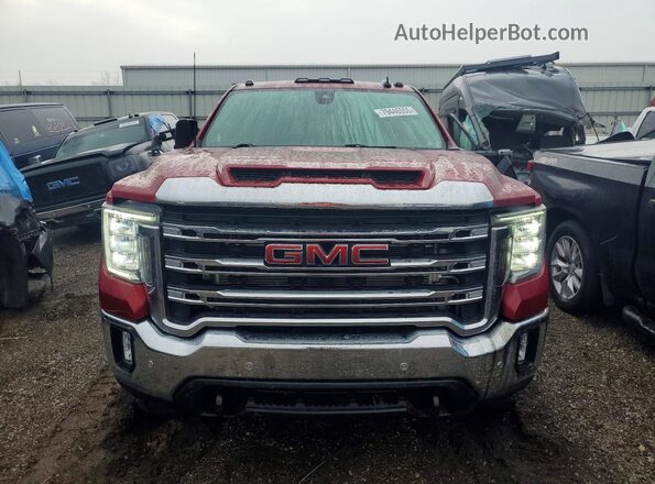 1GT59TEYXNF271583 2022 GMC SIERRA Red Widok z przodu