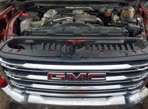 1GT59TEYXNF271583 2022 GMC SIERRA Red Widok wnętrza z tyłu