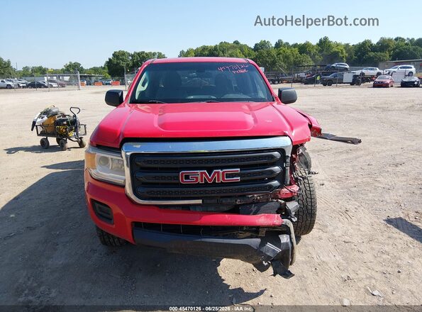 1GTG5BEA8L1136002 2020 GMC CANYON Red Rear interior view