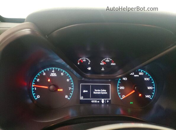 1GTG5BEA9L1224475 2020 GMC CANYON Белый Вид щитка приборов