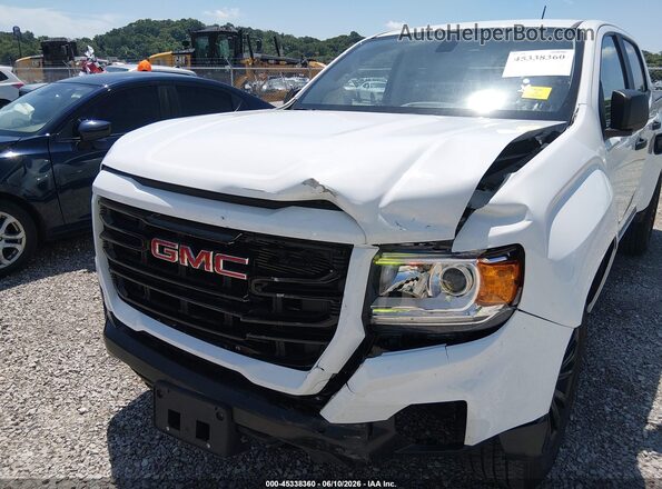 1GTG5BEN4M1186013 2021 GMC CANYON White Widok z przodu