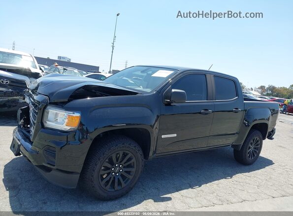1GTG5BEN4M1214845 2021 GMC CANYON Black Widok wnętrza 360 stopni