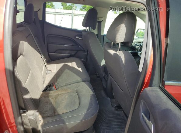 1GTG5CE30G1167337 2016 GMC CANYON Red Rear view