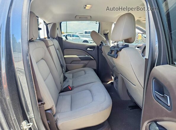1GTG5CE35G1291734 2016 GMC CANYON Серый Вид задних сидений