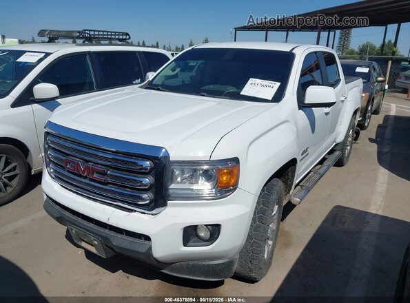1GTG5CE39G1148494 2016 GMC CANYON White Передня ліва чверть