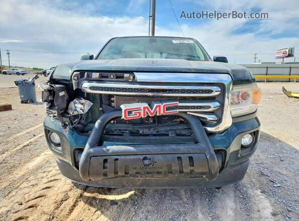 1GTG5CE39G1269865 2016 GMC CANYON Green Вид спереду
