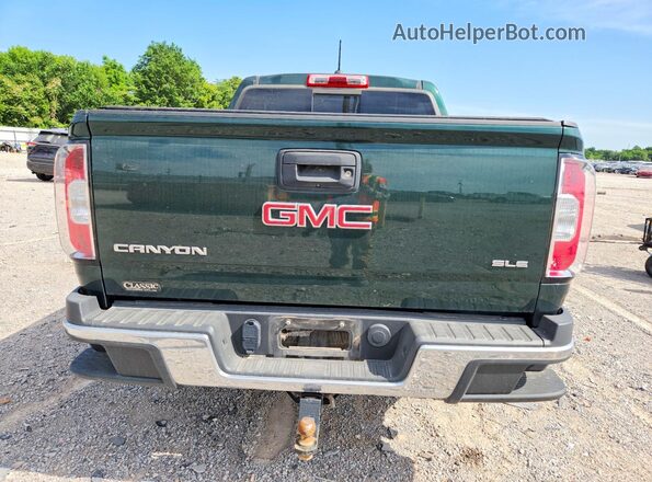 1GTG5CE39G1269865 2016 GMC CANYON Green Вид ззаду