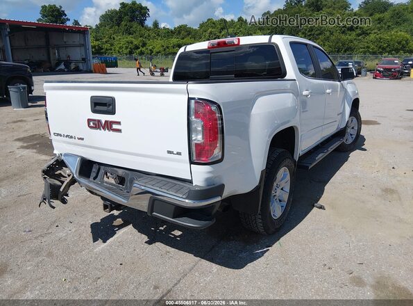 1GTG5CEN5J1170193 2018 GMC CANYON White უკანა მარჯვენა