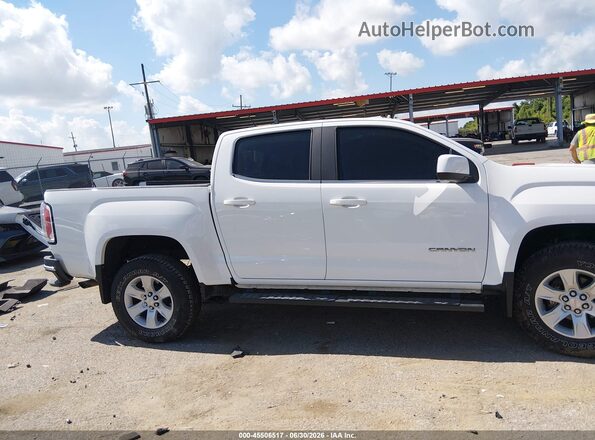 1GTG5CEN5J1170193 2018 GMC CANYON White უკანა სალონის ხედი