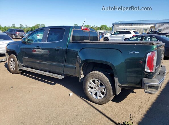 1GTG6CE32G1237482 2016 GMC CANYON Green Задня ліва чверть