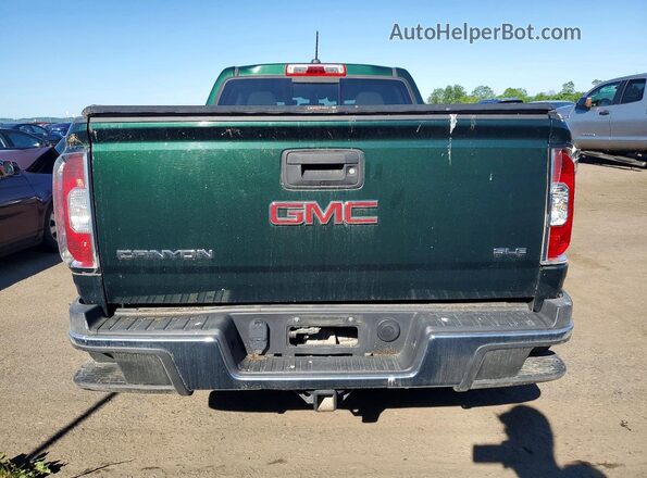 1GTG6CE32G1237482 2016 GMC CANYON Green Вид ззаду