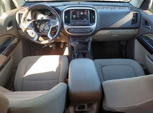 1GTG6CE32G1237482 2016 GMC CANYON Green Вид панелі приладів
