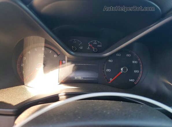 1GTG6CE32G1237482 2016 GMC CANYON Green Вид щитка приладів