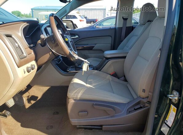 1GTG6CE32G1237482 2016 GMC CANYON Green Вид салону спереду