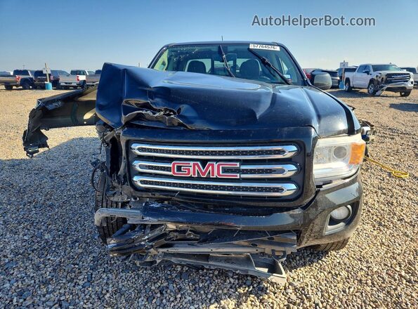 1GTG6CE33G1276856 2016 GMC CANYON Black წინა ხედი
