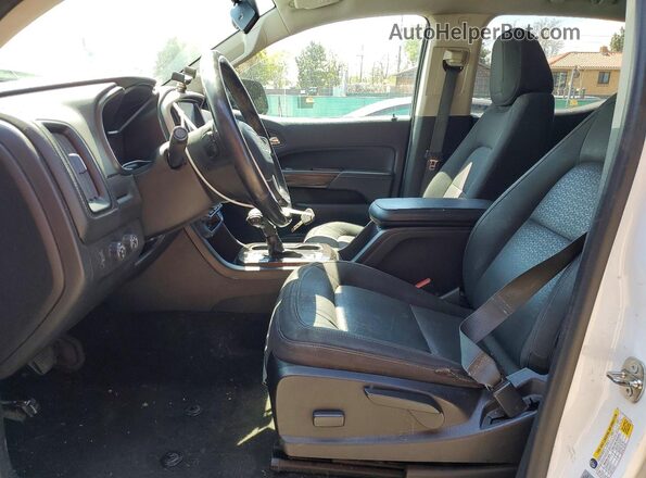 1GTG6CE33G1314554 2016 GMC CANYON Белый Вид салона спереди