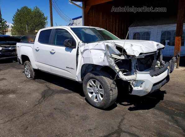 1GTG6CE33G1314554 2016 GMC CANYON Белый Передняя правая четверть