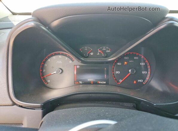 1GTG6CE38G1113619 2016 GMC CANYON Silver Սարքավորումների վահանակի տեսք