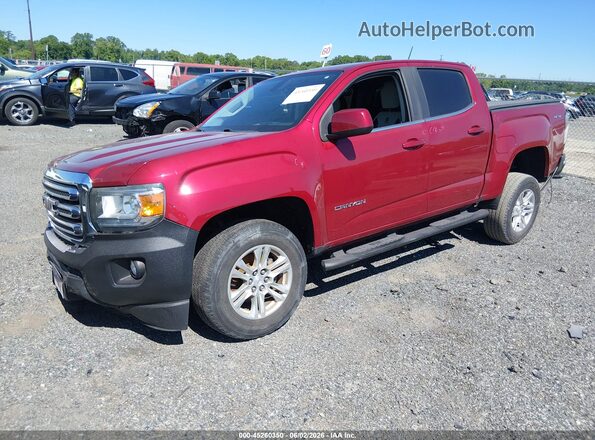 1GTG6CEN2K1128210 2019 GMC CANYON Maroon Vista tres cuartos delantera izquierda