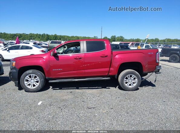 1GTG6CEN2K1128210 2019 GMC CANYON Maroon Vista interior de 360 grados