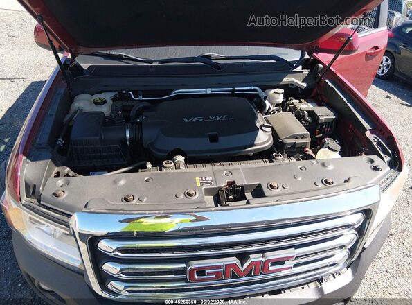 1GTG6CEN2K1128210 2019 GMC CANYON Maroon Vista trasera