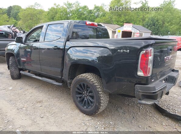 1GTG6CEN4N1292871 2022 GMC CANYON Black Հետևի ձախ