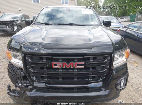 1GTG6CEN4N1292871 2022 GMC CANYON Black Սարքավորումների վահանակի տեսք