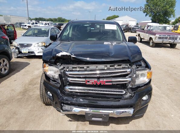 1GTG6CEN5H1204334 2017 GMC CANYON Black ხელსაწყოთა პანელის ხედი