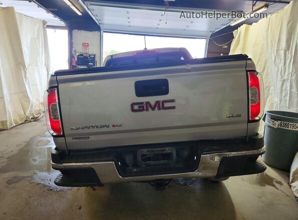 1GTG6CEN5J1303676 2018 GMC CANYON Silver Rear view