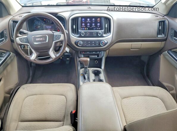 1GTG6CEN6L1119334 2020 GMC CANYON Blue Առջևի վահանակի տեսք