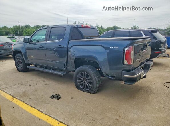 1GTG6CEN6L1119334 2020 GMC CANYON Blue Հետևի ձախ
