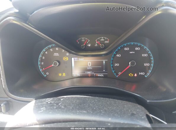 1GTG6DEN1H1181463 2017 GMC CANYON Red Հետևի նստատեղերի տեսք