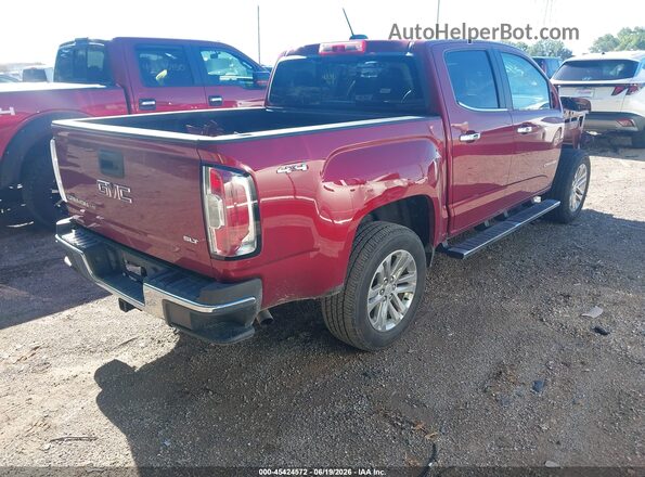 1GTG6DEN1H1181463 2017 GMC CANYON Red Հետևի աջ