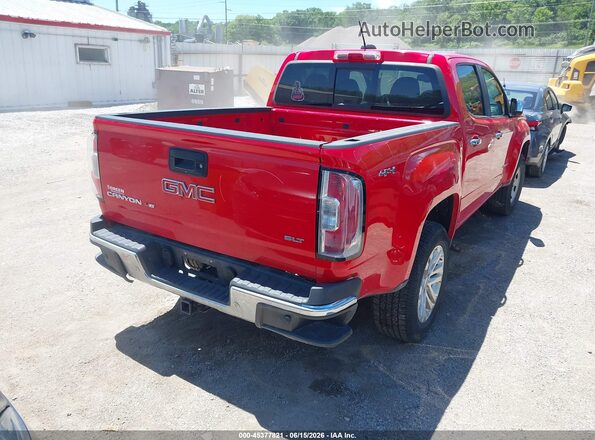 1GTG6DEN2K1206717 2019 GMC CANYON Red Trasero derecho