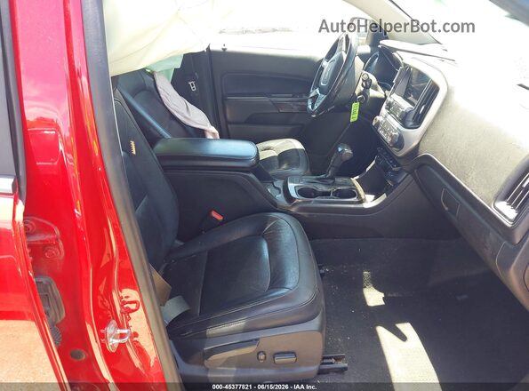 1GTG6DEN2K1206717 2019 GMC CANYON Red Vista interior delantera