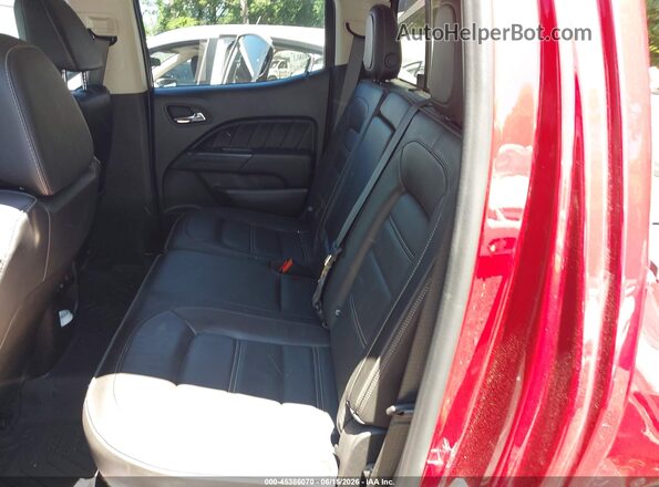 1GTG6EENXN1117858 2022 GMC CANYON Red Widok naklejki z numerem VIN