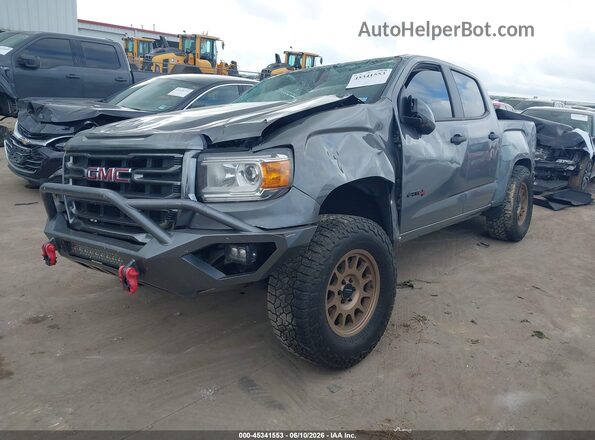 1GTG6FEN3M1282820 2021 GMC CANYON Серый Передняя левая четверть